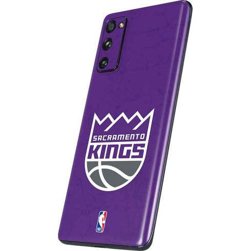 NBA Sacramento Kings Distressed Galaxy S20 Fan Edition Skin
